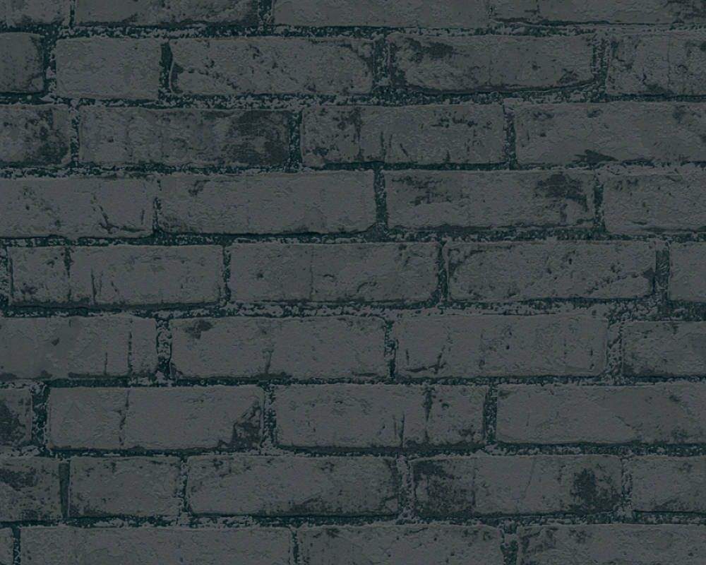 Vliesové tapety A.S. Création Best of Wood´n Stone (2024) 9078-82, tapeta na zeď Black and White 907882, (0,53 x 10,05 m)