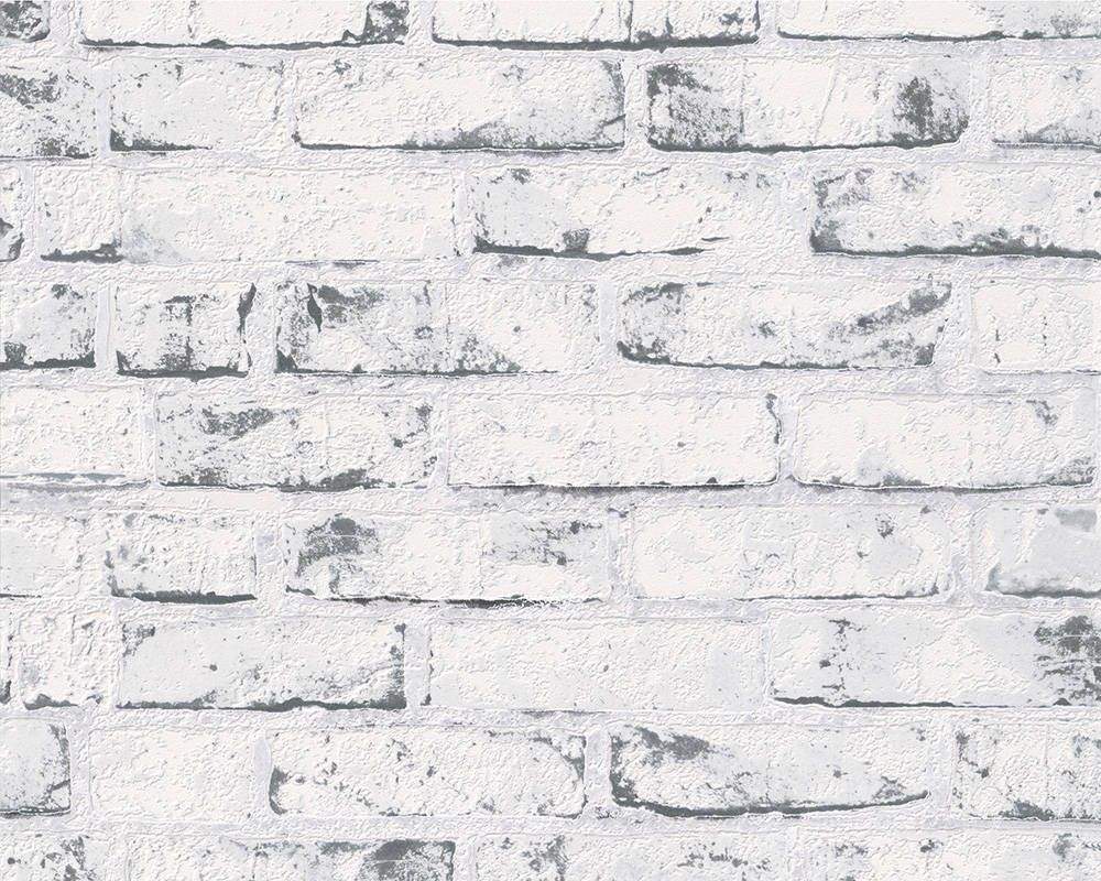 Vliesové tapety A.S. Création Best of Wood´n Stone (2027) 9078-37, tapeta na zeď Black and White 4 907837, (0,53 x 10,05 m)