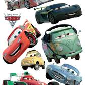 Samolepící dekorace AG Design - Disney DK0886 Cars, DK 886 (65 x 85 cm)