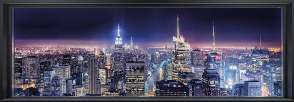 Fototapeta Komar 4-877 Sparkling New York (368 x 127 cm)