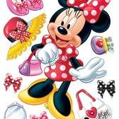 Samolepící dekorace AG Design - Disney DK 1703 Minnie, AGF1703 (65 x 85 cm)