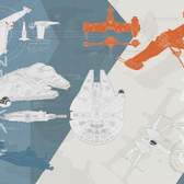 Fototapeta Komar Star Wars 8-4001 Technical Plan (368 x 254 cm)