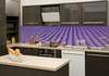Samolepící fototapety do kuchyně - fototapeta KI260-029 Lavender field (260 x 60 cm)