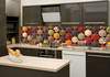 Samolepící fototapety do kuchyně - fototapeta KI260-075 Spice bowls (260 x 60 cm)