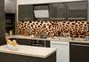 Samolepící fototapety do kuchyně - fototapeta KI260-069 Leopard skin (260 x 60 cm)