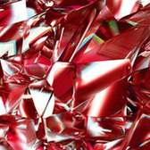 Samolepící fototapety do kuchyně - fototapeta KI260-071 Red crystal (260 x 60 cm)