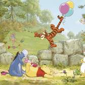 Fototapeta Komar Disney 8-460 Winnie Pooh Ballooning (368 x 254 cm)