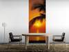 Fototapeta Komar 2-1255 Palmy Beach Sunrise (92 x 220 cm)
