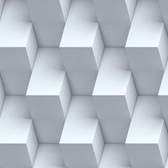 Samolepící fototapety do kuchyně - fototapeta KI260-096 Cube wall (260 x 60 cm)