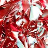 Samolepící fototapety do kuchyně - fototapeta KI350-071 Red crystal (350 x 60 cm)
