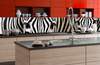Samolepící fototapety do kuchyně - fototapeta KI350-016 Zebra (350 x 60 cm)