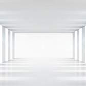 Panoramatické vliesové fototapety MP-2-0036, fototapeta White corridor, 375 x 150 cm + lepidlo zdarma