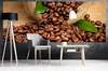 Panoramatické vliesové fototapety MP-2-0244, fototapeta Coffee beans, 375 x 150 cm + lepidlo zdarma