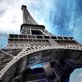 Vliesové fototapety MS-5-0026, fototapeta Eiffel tower, 375 x 250 cm + lepidlo zdarma