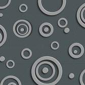 Vliesové fototapety MS-5-0302, fototapeta Metal circles, 375 x 250 cm + lepidlo zdarma