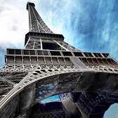 Vliesové fototapety MS-3-0026, fototapeta Eiffel tower, 225 x 250 cm + lepidlo zdarma