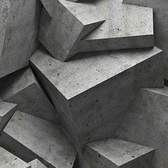Vliesové fototapety MS-2-0176, fototapeta Concrete cubes, 150 x 250 cm + lepidlo zdarma