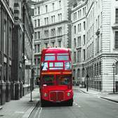 Vliesové fototapety AG Design FTNM2614 Double decker, fototapeta FTN M2614 London bus o rozměru 160x110 cm, lepidlo je součástí