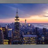 Vliesové fototapety AG Design FTNM2644 Pohled na New York, fototapeta FTN M2644 Window in the NY o rozměru 160x110 cm, lepidlo je součástí