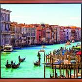 Vliesové fototapety AG Design FTNH2753 Výhled na Benátky, fototapeta FTN H2753 Window Venice o rozměru 202x90 cm, lepidlo je součástí