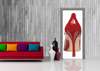 Vliesové fototapety AG Design FTNV2814 Červený střevíček, fototapeta FTN V2814 Red shoe o rozměru 90x202 cm, lepidlo je součástí