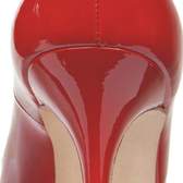 Vliesové fototapety AG Design FTNV2814 Červený střevíček, fototapeta FTN V2814 Red shoe o rozměru 90x202 cm, lepidlo je součástí