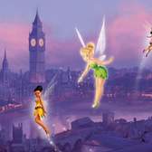 Vliesové fototapety AG Design FTDNH5306 Disney víly v Londýně, fototapeta FTDN H5306 Fairies in london o rozměru 202x90 cm, lepidlo je součástí