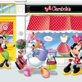 Vliesové fototapety AG Design FTDNH5322 Disney Minnie, fototapeta FTDN H5322 Minnie o rozměru 202x90 cm, lepidlo je součástí