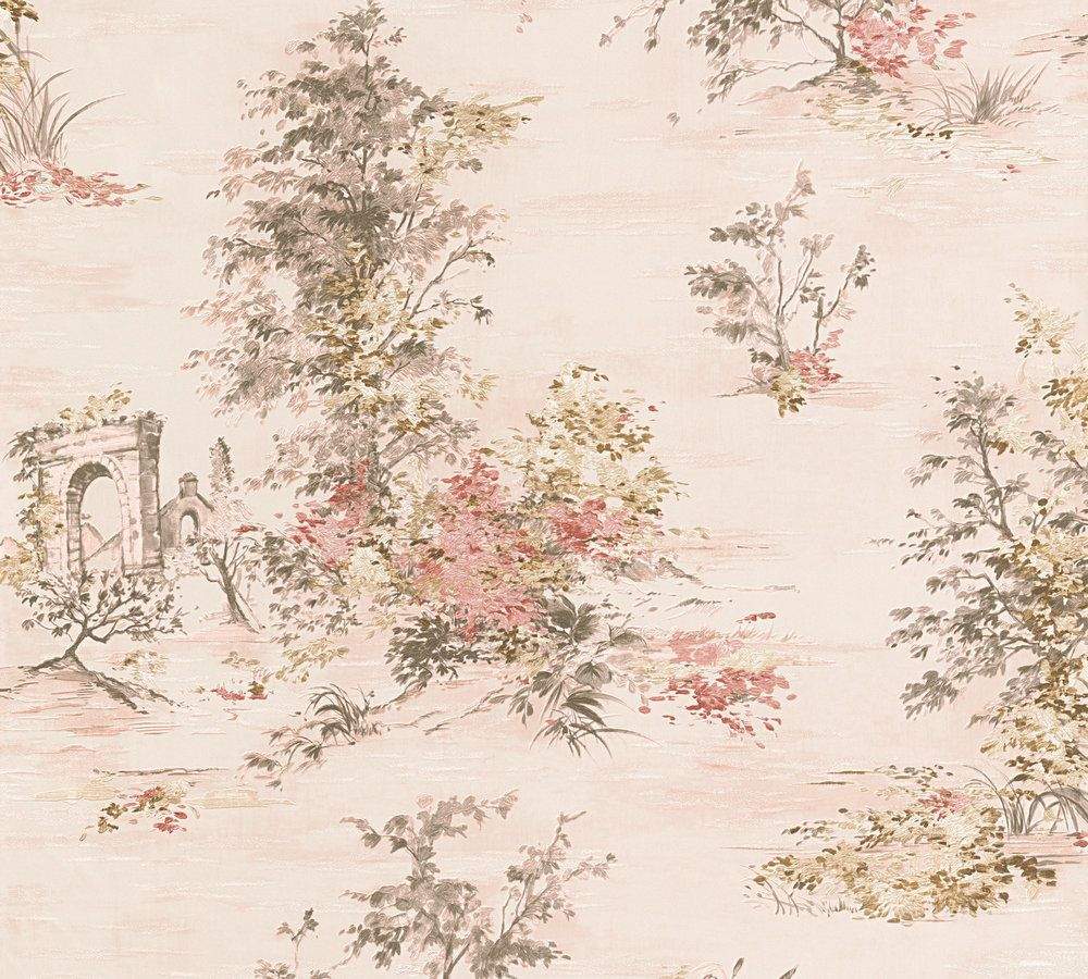 Vliesové tapety A.S. Création Romantico (2022) 30429-2, tapeta na zeď 304292, (0,53 x 10,05 m) + od 2 tapet potřebné lepidlo zdarma