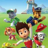 Vliesové fototapety AG Design FTDNV5486 Tlapková patrola, fototapeta FTDN V5486 Paw Patrol o rozměru 90x202 cm, lepidlo je součástí