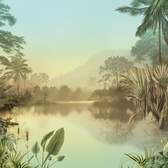 Fototapeta Komar Heritage 8-dílná vliesová HX8-049 Lac Tropical (400 x 270 cm)