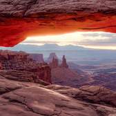 Fototapeta Komar Stefan Hefele 9-dílná vliesová SHX9-058 Mesa Arch (450 x 280) + potřebné lepidlo zdarma