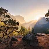 Fototapeta Komar Stefan Hefele 9-dílná vliesová SHX9-101 Yosemites Secret (450 x 280) + potřebné lepidlo zdarma